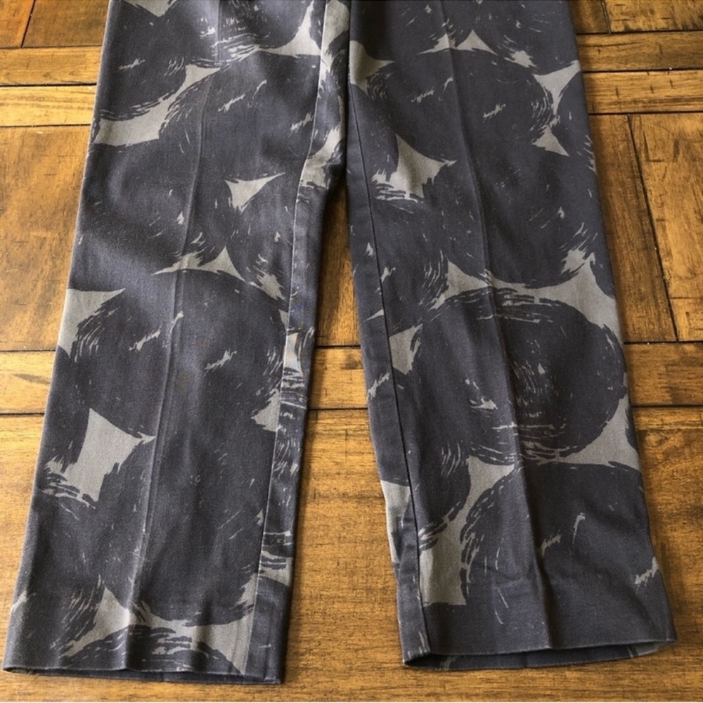 Boden Gray Cropped Ankle Pants size 2 - Picture 5 of 8